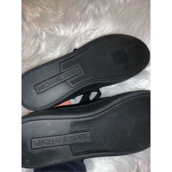 Michael Kors black sneakers size 8.5 m - Picture 4 of 5